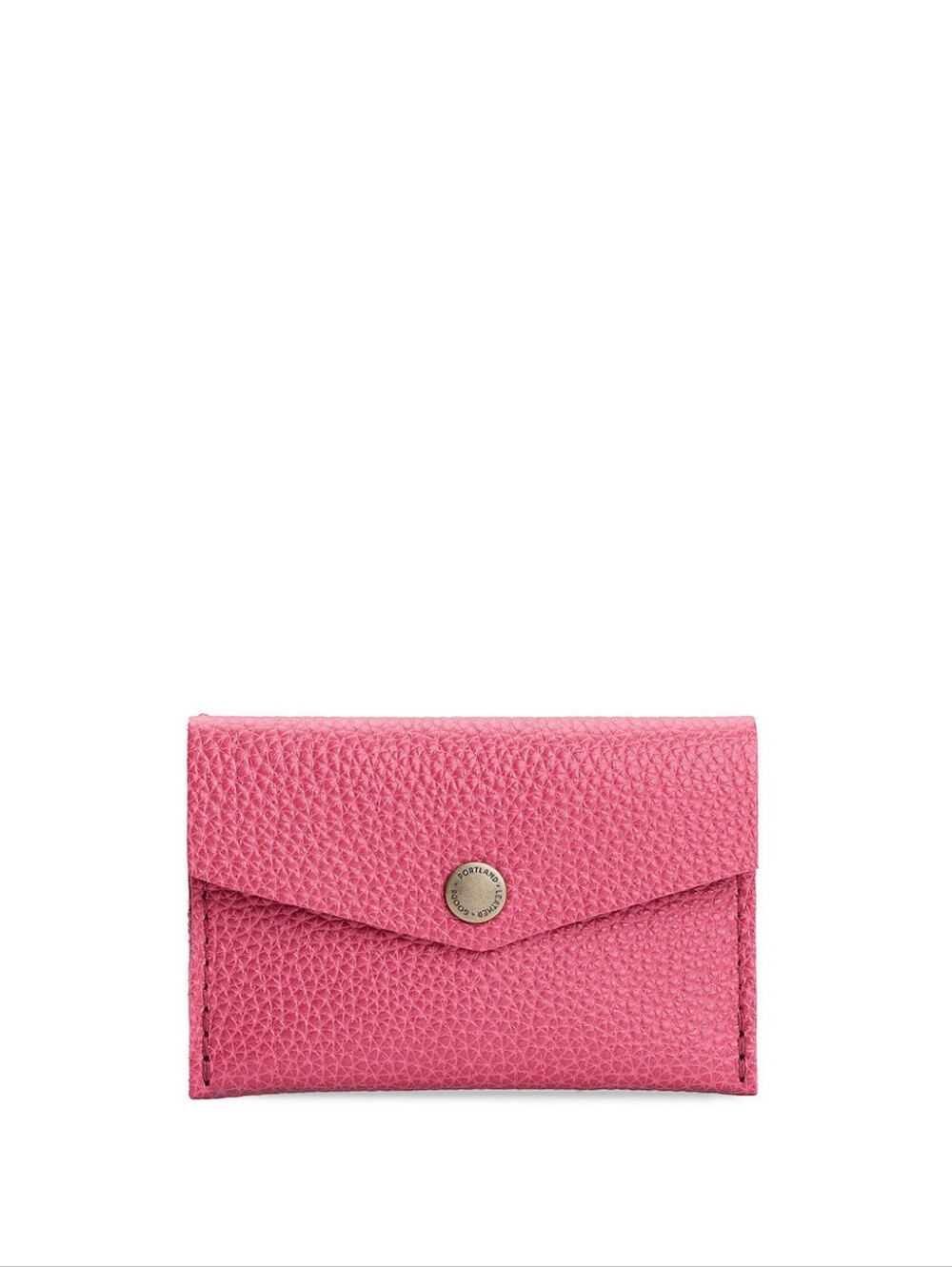 Portland leather Mini Envelope Wallet (wild rose pink) - Picture 2 of 4